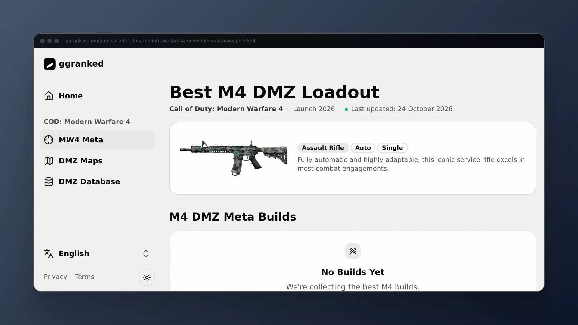 Assult Rifle Upper Best M4 DMZ Loadout & Stats in MW4 (Launch 2026)